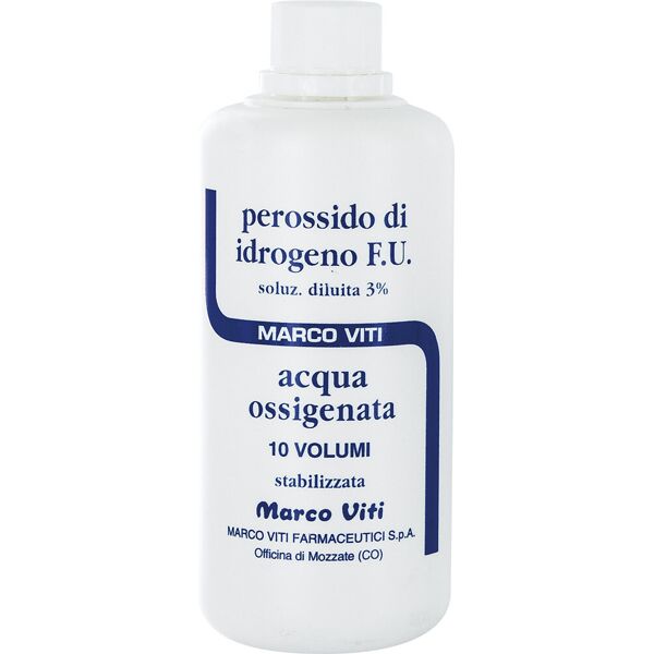 marco viti farmaceutici spa acqua ossigenata 3% 10 volumi 200g - soluzione disinfettante e igienizzante