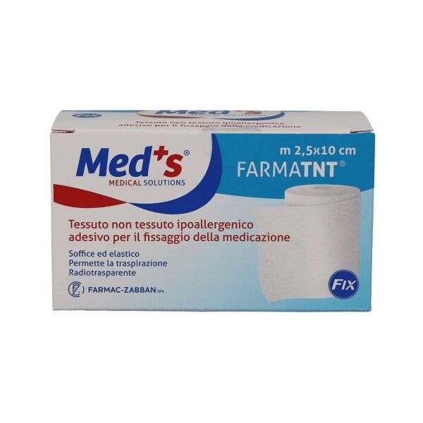 farmac-zabban spa meds farmatnt - adesivo per fissaggio medicazioni 10cm x 2,5 metri