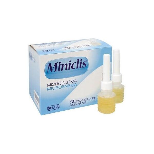 sella srl miniclis adulti 9g 12 microclismi cl ii