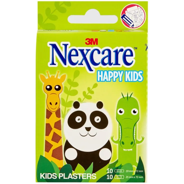 3m nexcare kids plasters anim20pz