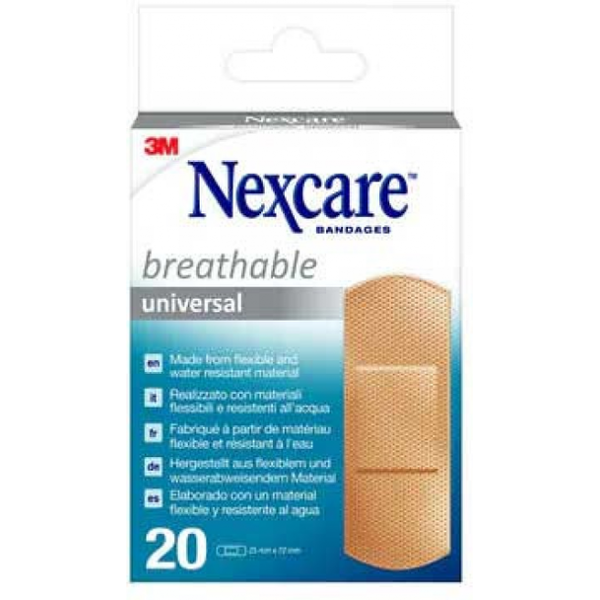 3m nexcare cer.univ.25x72 20pz