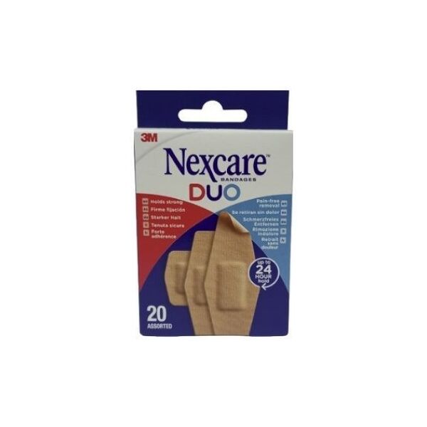 3m nexcare duo cer assort 20pz