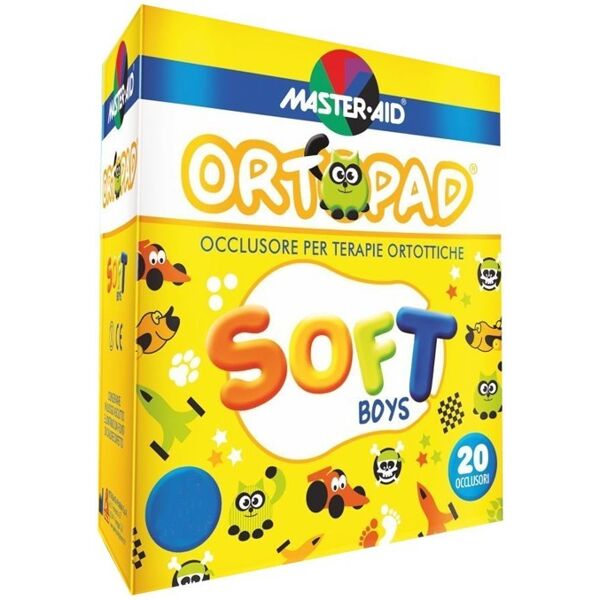 pietrasanta master-aid ortopad soft boys cerotti regular 20 pezzi - copertura per occhi per bambini