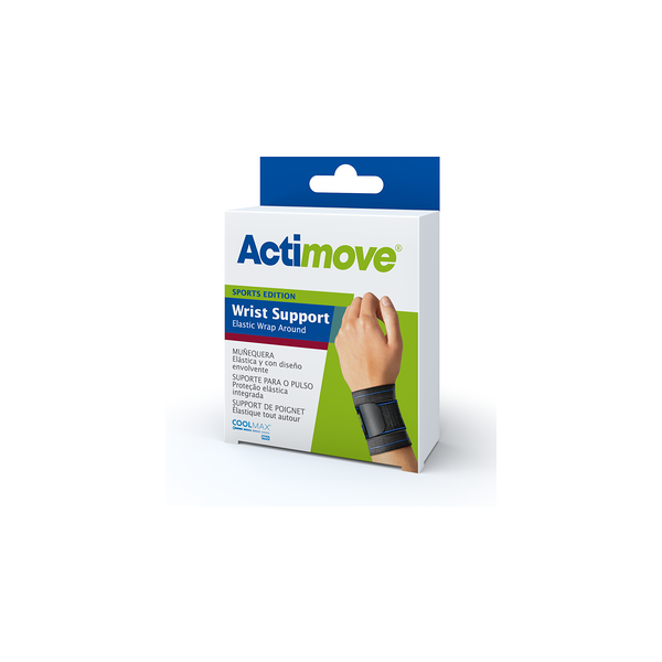 essity italy spa polsiera actimove - sport unica, 1 pezzo, supporto per polso, fascia elasticizzata