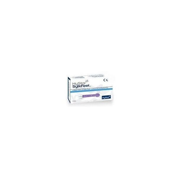 sanofi srl mystar sylkfeel lancets lancette pungidito g33 25 lancette