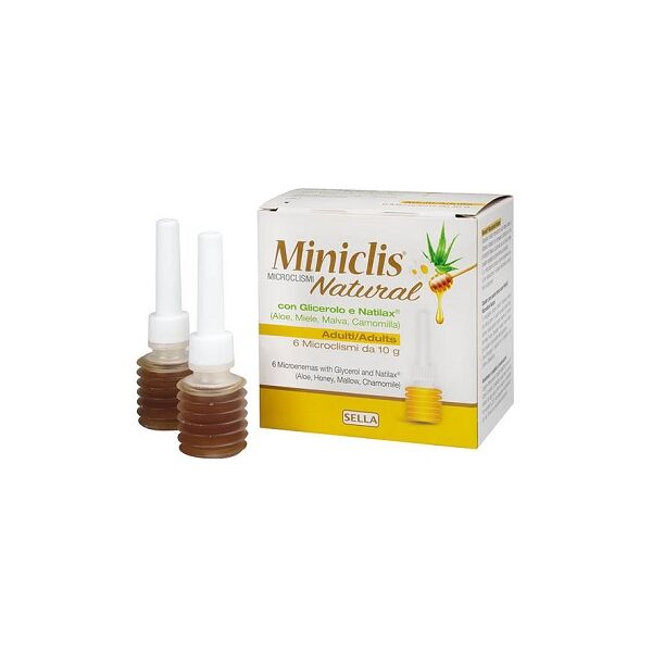 sella srl miniclis natural adulti 6 pezzi