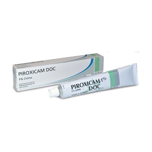 doc generici srl piroxicam doc 1% - crema 50g per il trattamento dei disturbi infiammatori cutanei