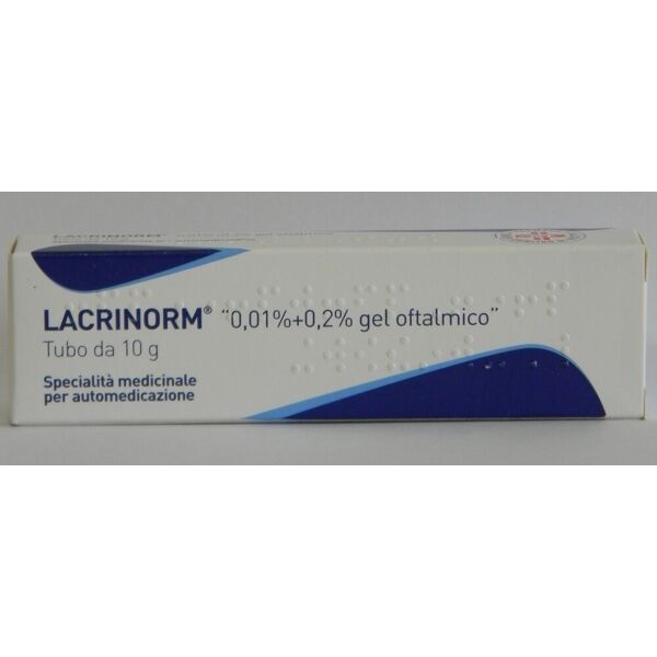 polifarma lacrinorm gel oftalmico lubrificante 10 g