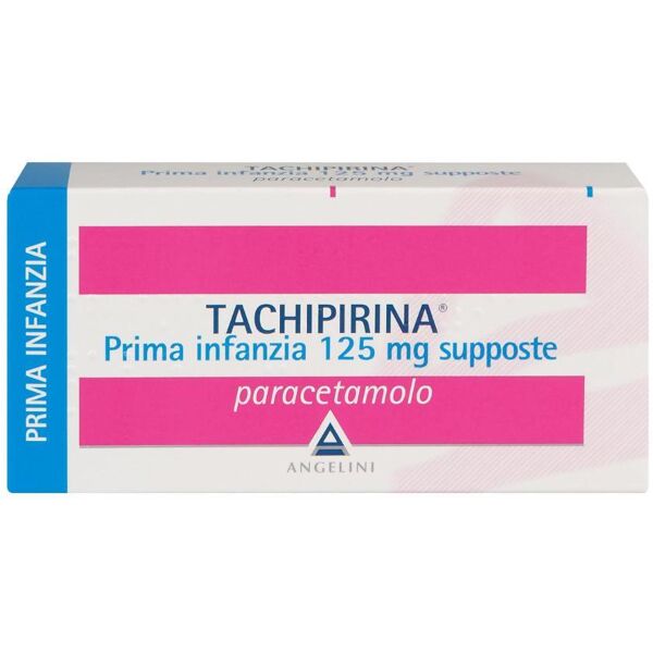 angelini (a.c.r.a.f.) spa angelini tachipirina prima infanzia 125 mg - 10 supposte antipiretiche e analgesiche