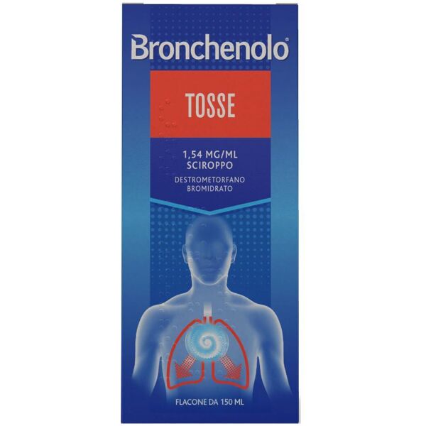 perrigo bronchenolo tosse sciroppo 150ml - rimedio naturale per lenire la tosse e migliorare il comfort respiratorio