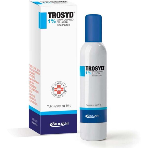 giuliani spa trosyd 1% spray cutaneo 30g - trattamento antimicotico per pelle sana