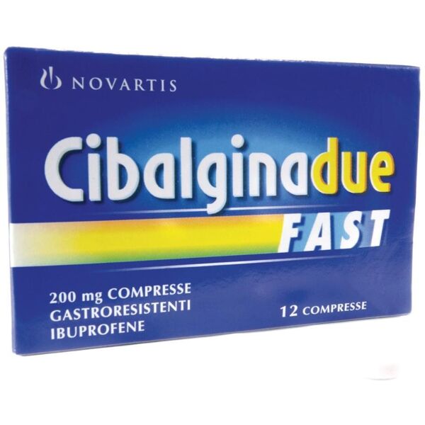 vemedia manufacturing b.v. cibalgina due fast*12cpr 200mg