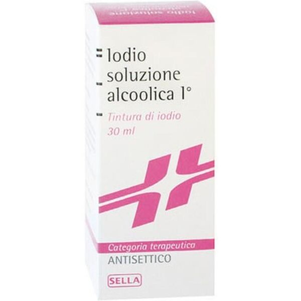 iodio sella 7%/5% soluzione cutanea alcoolica 30ml - antisettico per la disinfezione della cute