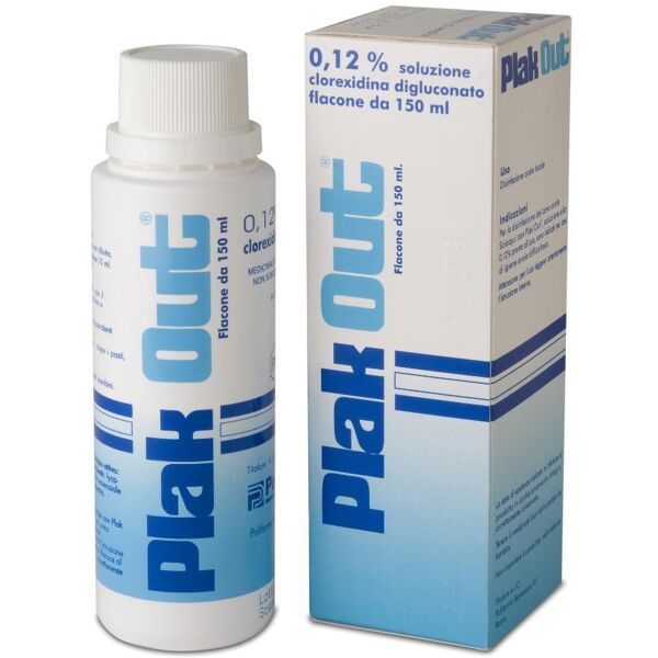 polifarma benessere plakout soluzione pulizia orale 150ml