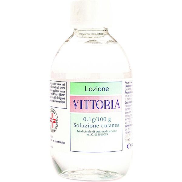 polifarma benessere lozione vittoria 0,1% disinfettante soluzione cutanea 250 ml