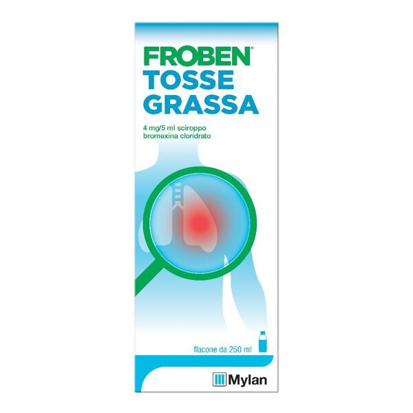 viatris ch froben tosse grassa sciroppo 250ml - sciroppo espectorante per la tosse grassa