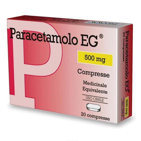 eg spa paracetamolo eg 500mg antipiretico e antidolorifico 20 compresse