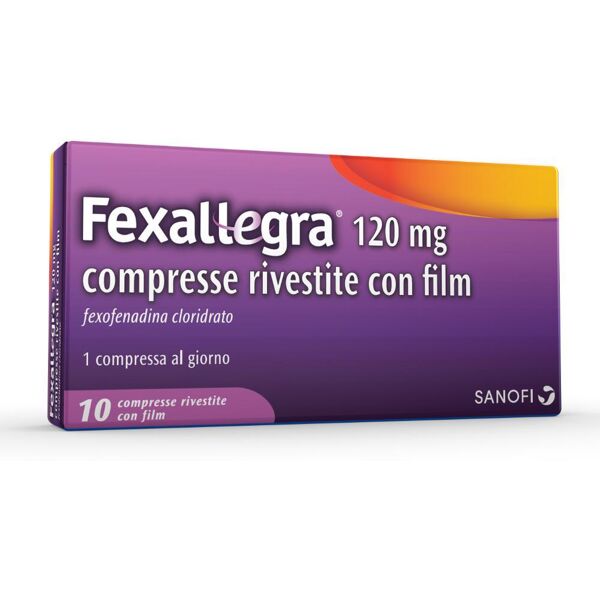 opella healthcare italy srl fexallegra 120 mg 10 compresse rivestite - trattamento dell'allergia stagionale