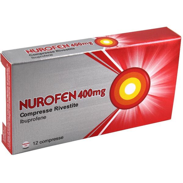 gmm farma srl nurofen antinfiammatorio 12 compresse rivestite 400mg - riduce dolore e febbre