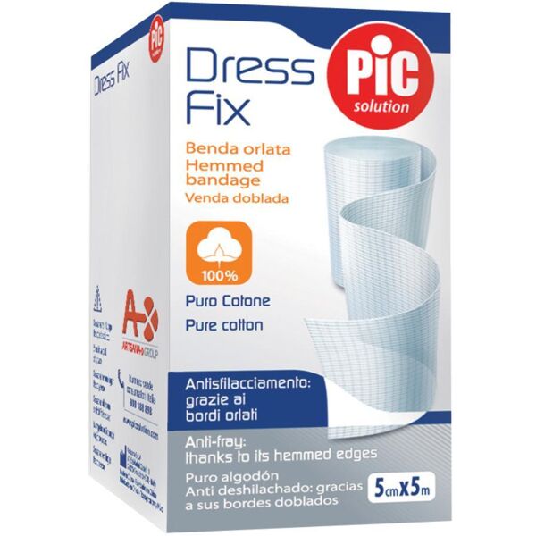 pikdare spa pic dress fix benda orlata in garza idrofila 7cm x5m