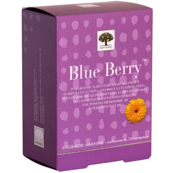 new nordic srl blue berry - integratore alimentare 60 compresse