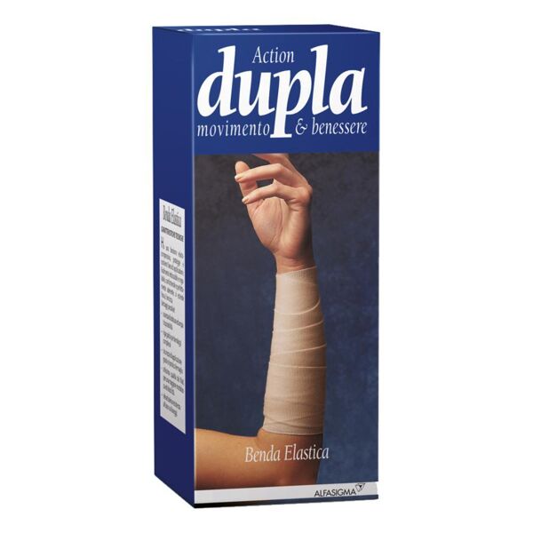 alfasigma spa benda elastica dupla camel 5x500cm - fascia elastica di supporto per lesioni e bendaggio
