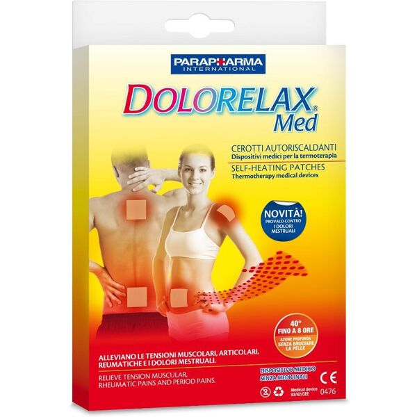 euritalia pharma (div.coswell) dolorelax med - cerotto effetto caldo 3 pezzi