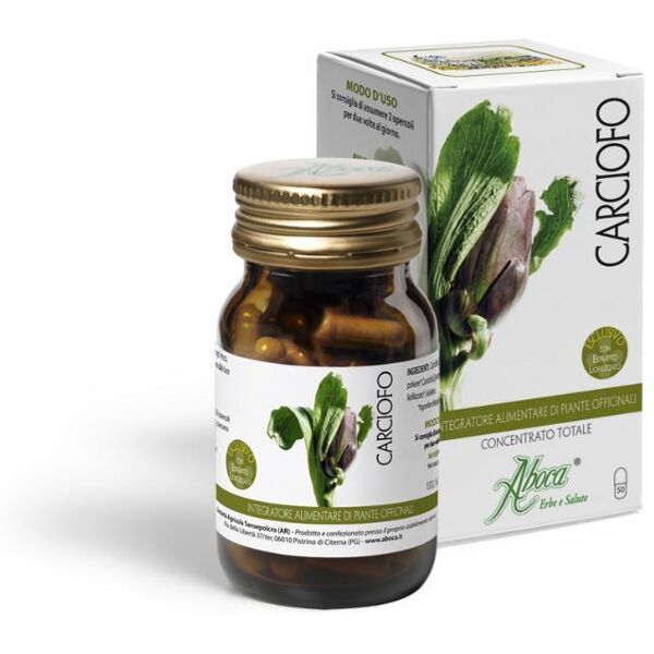 aboca spa societa' agricola aboca naturaterapia linea salute gastrointestinale carciofo 50 opercoli