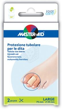 pietrasanta pharma spa pietrasanta m-aid protezione tubolare dita 2 pezzi l - copertura sicura per le dita