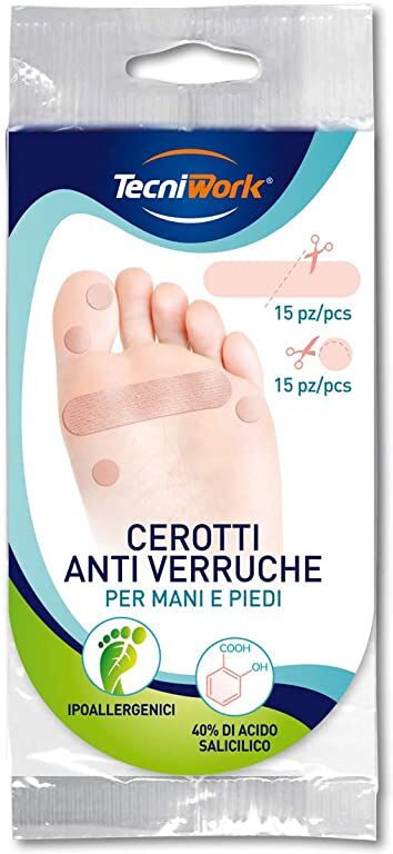 tecniwork spa cerotti antiverruche pied15+15