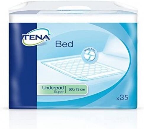 essity tena bed plus traverse 60x75cm - 35 pezzi, protezione per perdite urinarie e procedure d'igiene