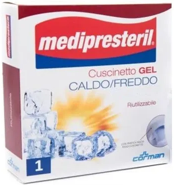 corman medipresteril cuscinetto caldo/freddo 11x11cm - trattamento termico per alleviare il dolore