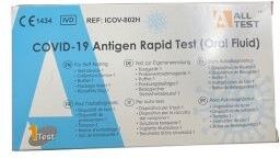 dispositivi anti-covid kit test antigenico salivare autodiagnostico covid-19