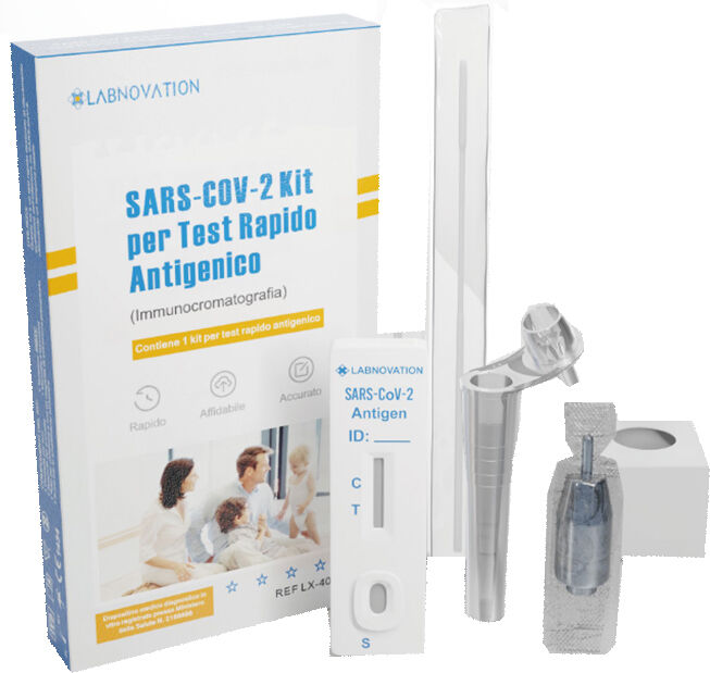 munus international srl labnovation sars-cov-2 test rapido antigenico - kit di tampone nasale fai da te