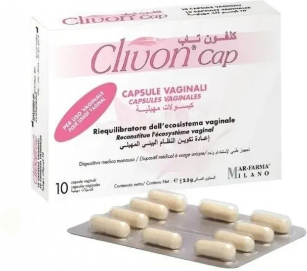 mar-farma srl clivon cap 10 compresse vaginali - equilibrio microbico e ph vaginale   benessere intimo