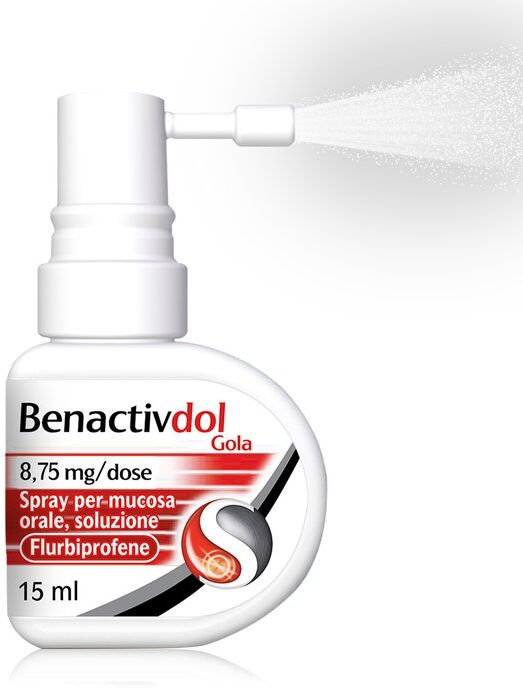 reckitt benckiser h.(it.) spa benactivdol - spray per mucosa orale 15ml