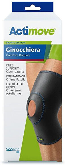 essity italy spa actimove sport ginocchiera taglia xl 1 pezzo - supporto ottimale per la pratica sportiva e recupero