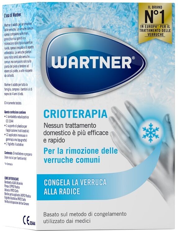 perrigo italia srl wartner spray trattamento verruche comuni mani - rimozione sicura e rapida