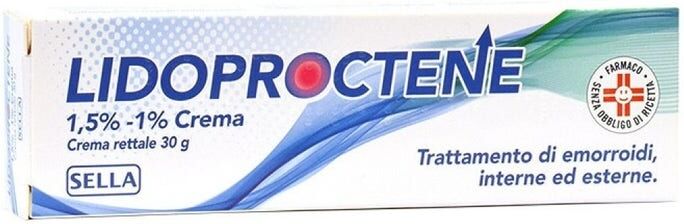 sella srl lidoproctene crema 30g