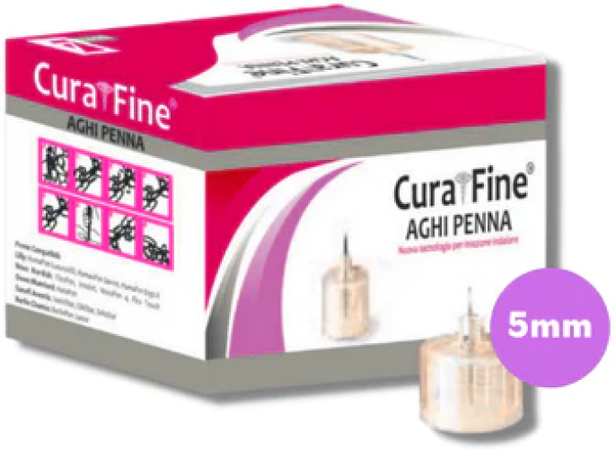 cura farma srl curafine ago penna 5mm 100pz