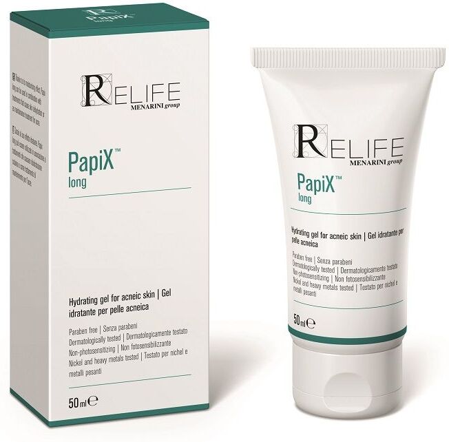 f.i.r.m.a. spa relife papix long gel 50ml - trattamento per pelle acneica - effetto idratante e seboregolatore