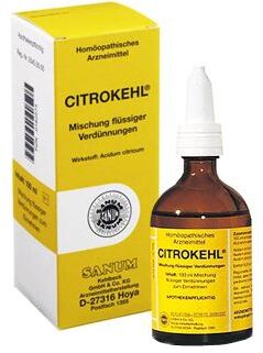 sanum-kehlbeck gmbh & co. kg citrokehl - gocce orali 100 ml