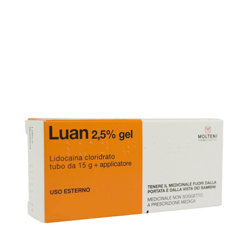 molteni & c. f.lli alitti spa luan ur/derm.*pom. 15 g 2,5%