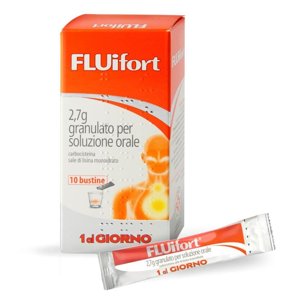 dompe' fluifort - 10 bustine granulato 2,7g/10 ml
