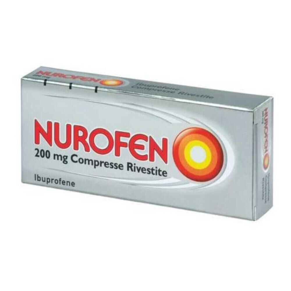 reckitt benckiser h.(it.) spa nurofen 24 compresse rivestite 200mg - rimedio per mal di testa - con ibuprofene