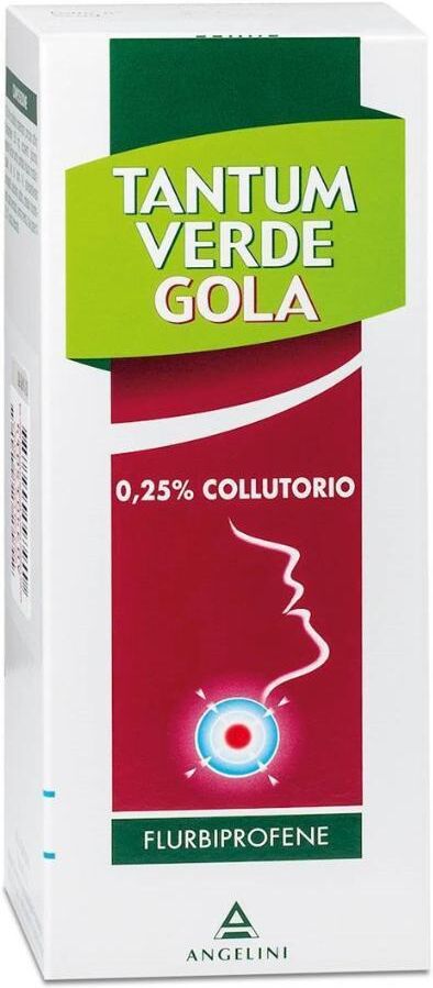 angelini pharma spa angelini tantum verde gola collutorio 160ml - trattamento per dolore e infiammazione