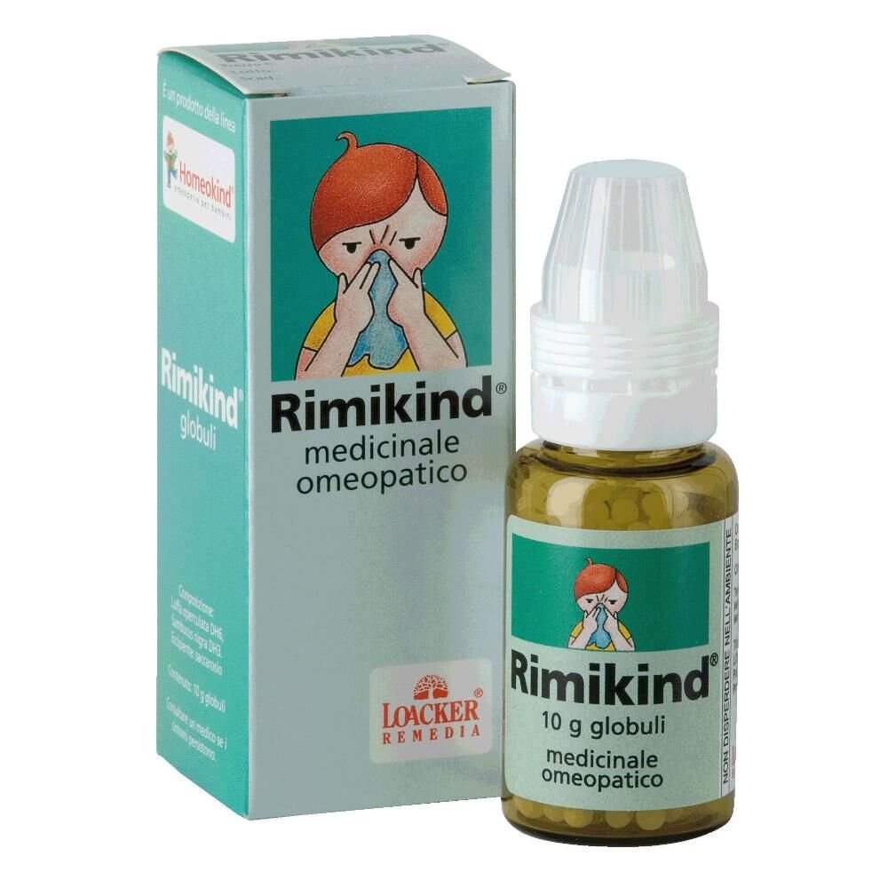 schwabe pharma italia srl rimikind globuli medicinale omeopatico bambini e neonati 10 g