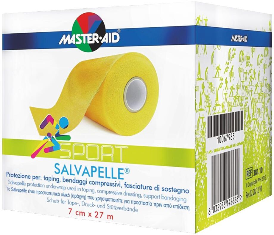 pietrasanta pharma spa master-aid medicazione salvapelle in schiuma di poliuretano sport 7x27