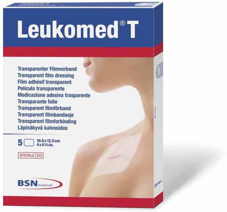 essity italy spa leukomed t medicazione trasparente 7.2x5cm - protezione chiara per una guarigione sicura