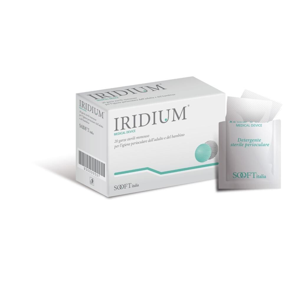 fidia farmaceutici spa iridium garza oculare medicata: rimozione di croste e secrezioni